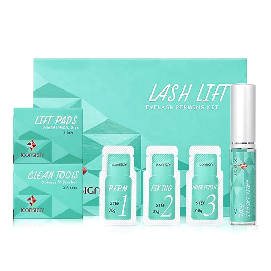 ICONSIGN Green Lash Lift Kit — Natural Curl & Volume