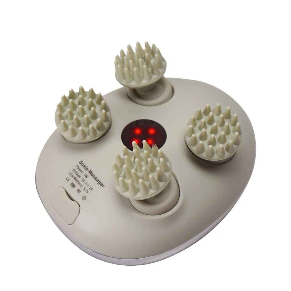 Electric Scalp Massager — Stress Relief & Hair Growth