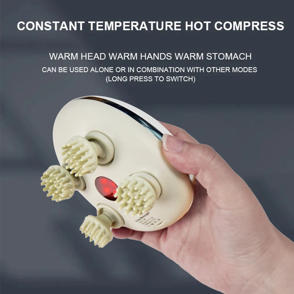 Electric Scalp Massager — Stress Relief & Hair Growth