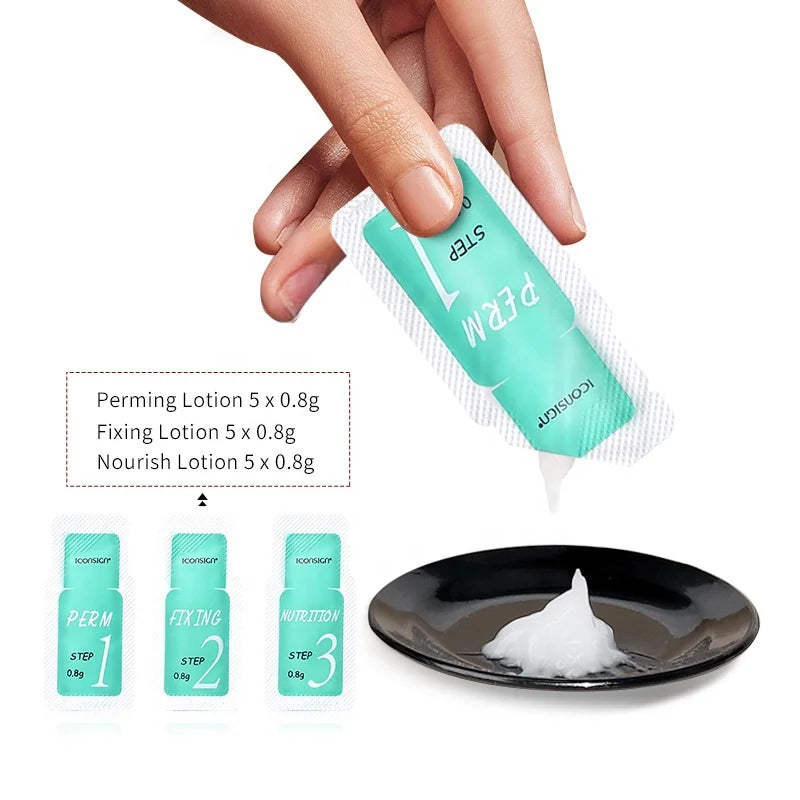 ICONSIGN Green Lash Lift Kit — Natural Curl & Volume