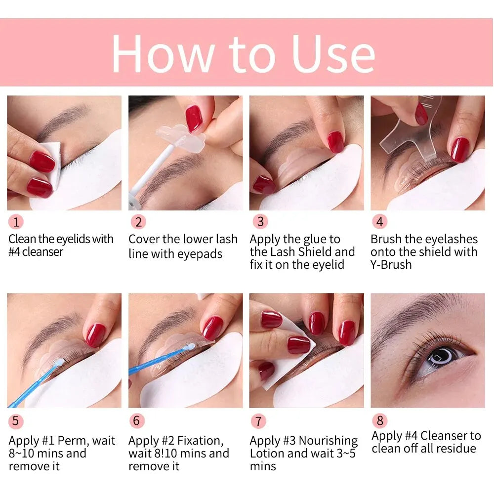 ICONSIGN Lash Lift Kit — Professional Eyelash Perm (6-8 Weeks)