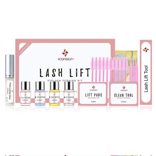 ICONSIGN Lash Lift Kit — Professional Eyelash Perm (6-8 Weeks)