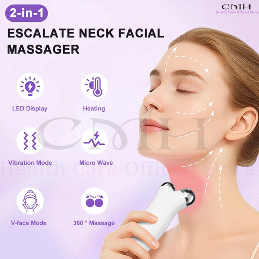 EMS Face Sculpt Roller — 5 in 1 Microcurrent Lifting Massager